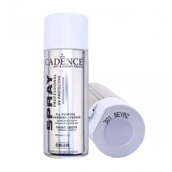 Cadence Sprey Boya 301 Beyaz 400ml