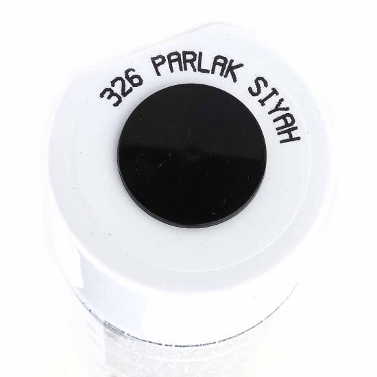 Cadence Sprey Boya 326 Parlak Siyah 400ml