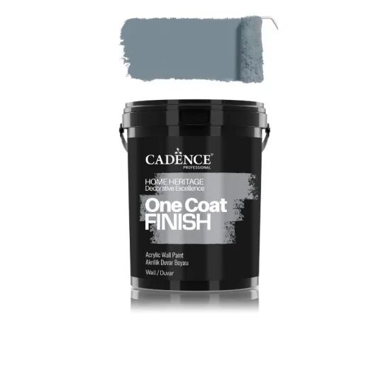 Cadence One Coat Finish OCF14 Gri Mavi Akrilik Duvar Boyası 2.5 Litre
