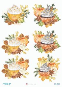 Diamond Pirinç Dekopaj Kağıdı - 3694