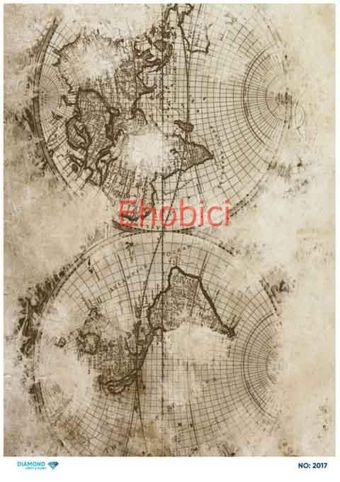Diamond Pirinç Dekopaj Kağıdı - 2017