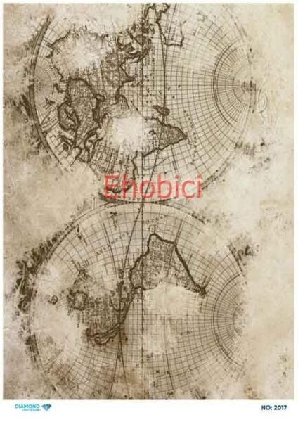 Diamond Pirinç Dekopaj Kağıdı - 2017