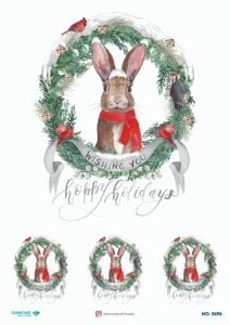 Diamond Pirinç Dekopaj Kağıdı - 3696