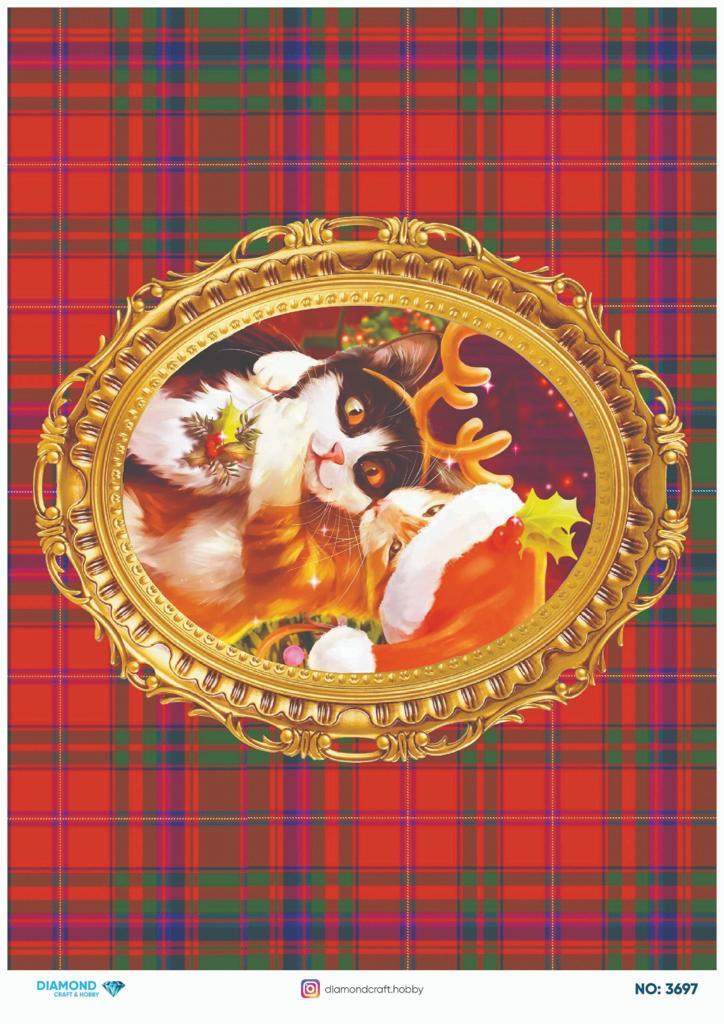 Diamond Pirinç Dekopaj Kağıdı - 3697