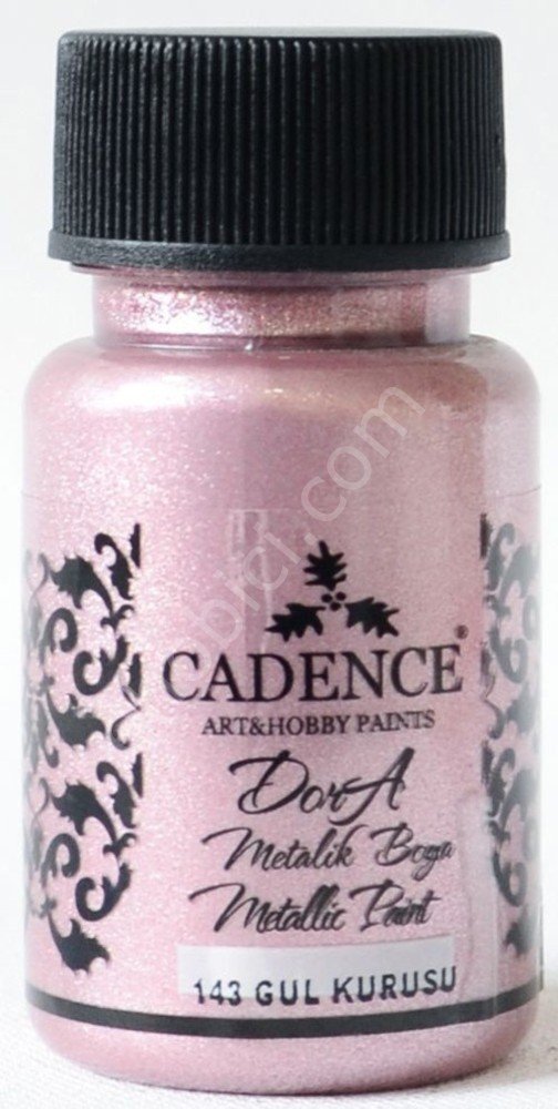 Cadence Dora Metalik Boya 143 Gül Kurusu 50ML