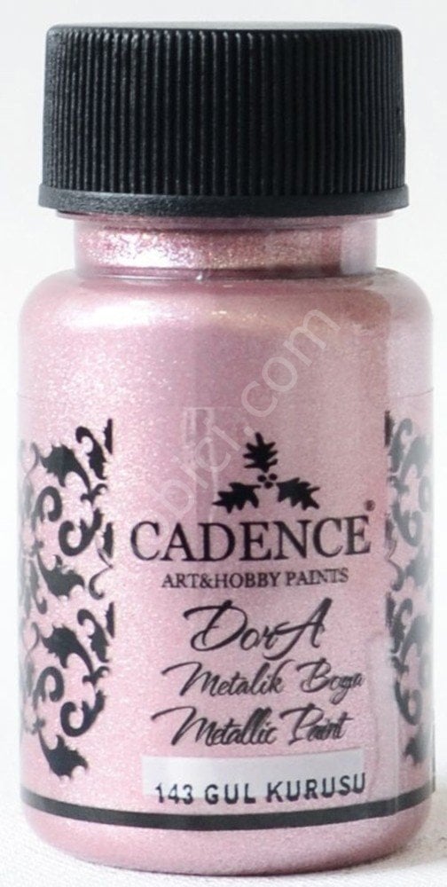 Cadence Dora Metalik Boya 143 Gül Kurusu 50ML