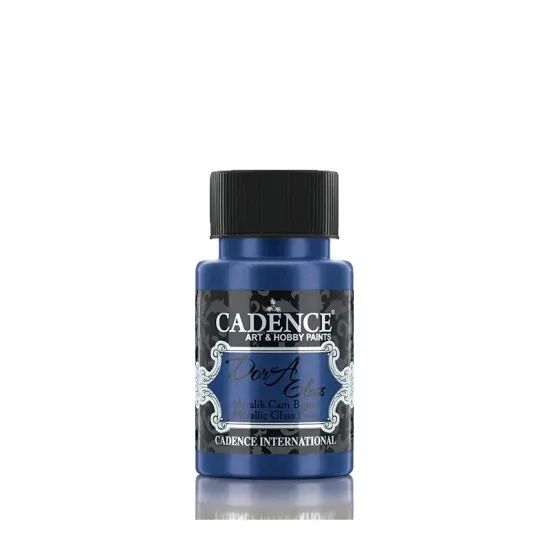 Cadence Dora Glass Cam ve Porselen Boyası - 3154 Sax Mavi