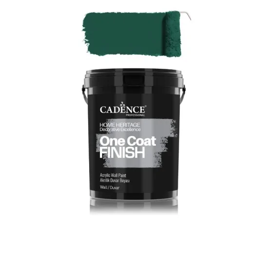 Cadence One Coat Finish OCF19 Zümrüt Yeşil Akrilik Duvar Boyası 2.5 Litre