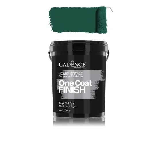 Cadence One Coat Finish OCF19 Zümrüt Yeşil Akrilik Duvar Boyası 2.5 Litre