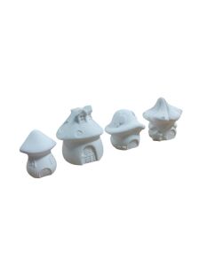 Mantar Evler 4 Parça Set