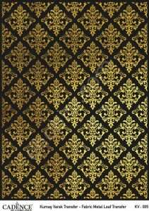 KV-05 Cadence Kumaş Varak Transfer Altın 30x42cm