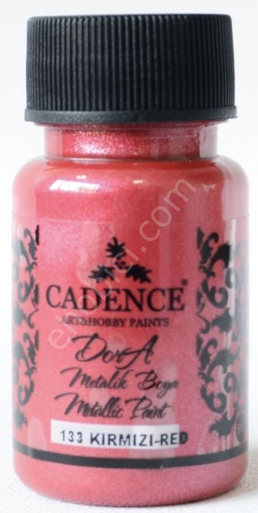 Cadence Dora Metalik Boya 133 Dora Kırmızı 50ML