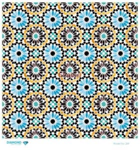 Diamond Pirinç Dekopaj Kağıdı - 269 - 30x30