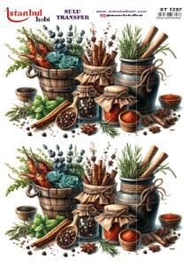 Sulu Transfer Kağıdı 25x35cm ST-1237