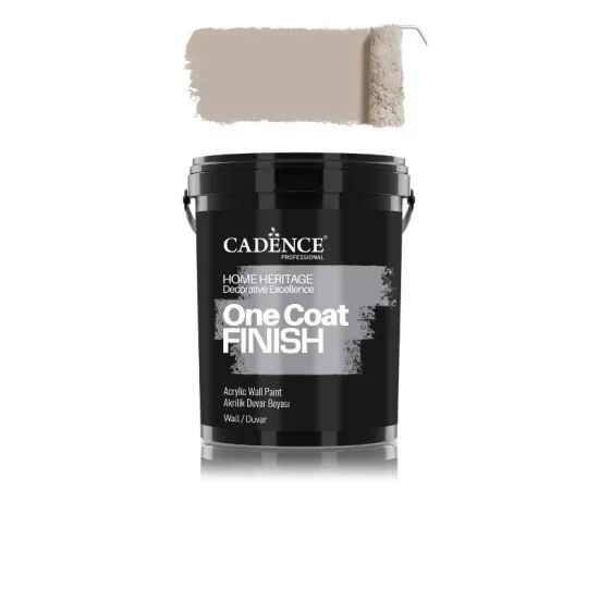 Cadence One Coat Finish OCF25 Küllü Gri Akrilik Duvar Boyası 2.5 Litre