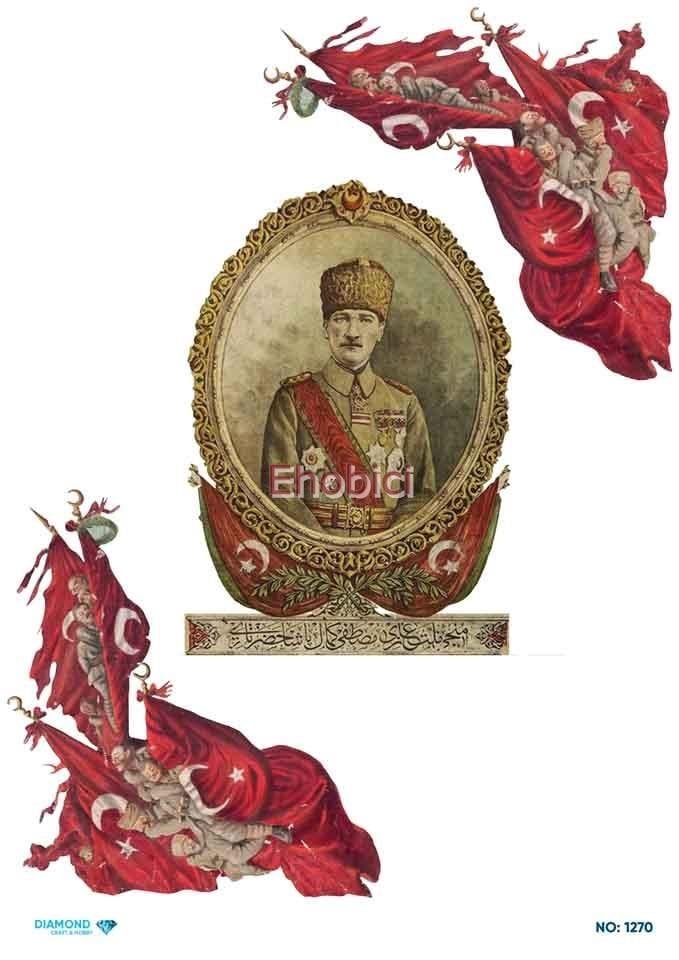 Diamond Pirinç Dekopaj Kağıdı - 1270