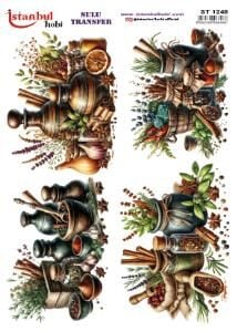 Sulu Transfer Kağıdı 25x35cm ST-1248