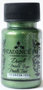 Cadence Dora Metalik Boya 135 Yeşil 50ML