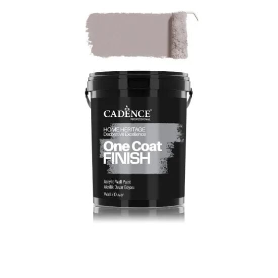 Cadence One Coat Finish OCF26 Doğal Gri Akrilik Duvar Boyası 2.5 Litre