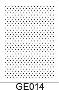 Geometrik Desenler Stencil Şablon (21x30) GE-014