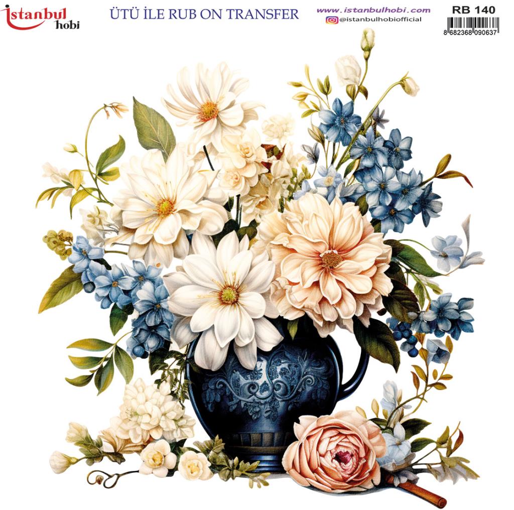 Ütü ile Rub On Transfer Kağıdı 30x30cm RB-140
