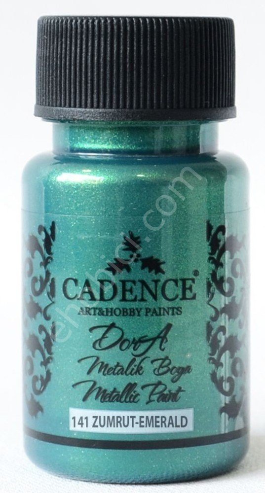 Cadence Dora Metalik Boya 141 Zümrüt Yeşili 50ML