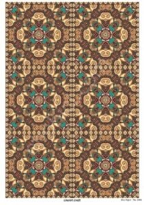 Lineart Pirinç Dekopaj Kağıdı Model - 2504