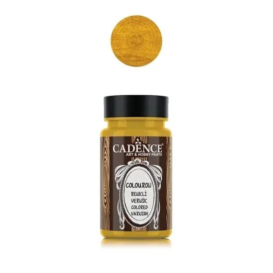 Cadence Renkli Vernik CV01 Sarı 90ml