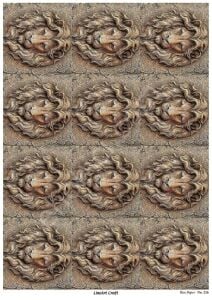 Model 226 - Pirinç Dekopaj Lineart Craft