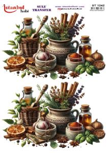 Sulu Transfer Kağıdı 25x35cm ST-1242