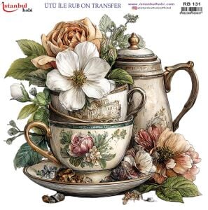 Ütü ile Rub On Transfer Kağıdı 30x30cm RB-131