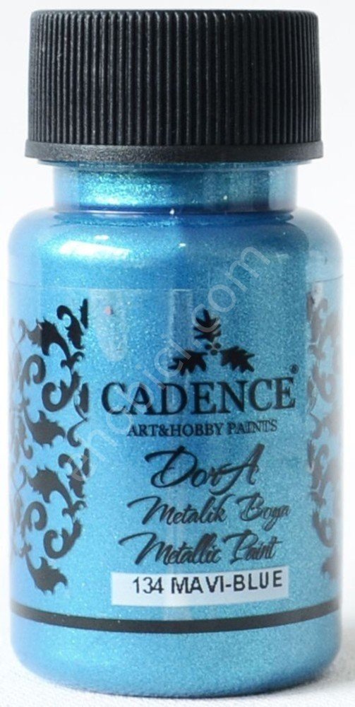 Cadence Dora Metalik Boya 134 Dora Mavi 50ML
