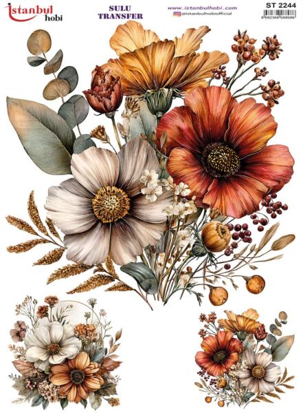 Sulu Transfer Kağıdı 25x35cm ST-2244