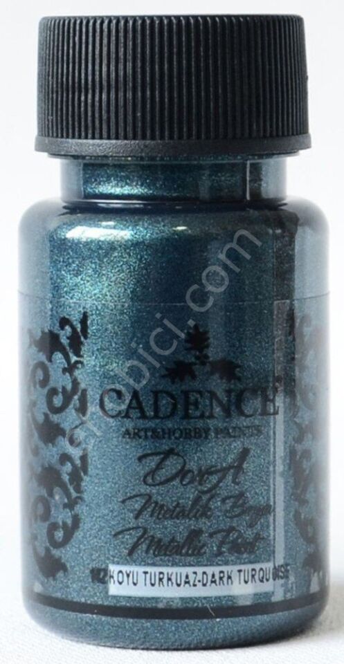 Cadence Dora Metalik Boya 142 Koyu Turkuaz 50ML