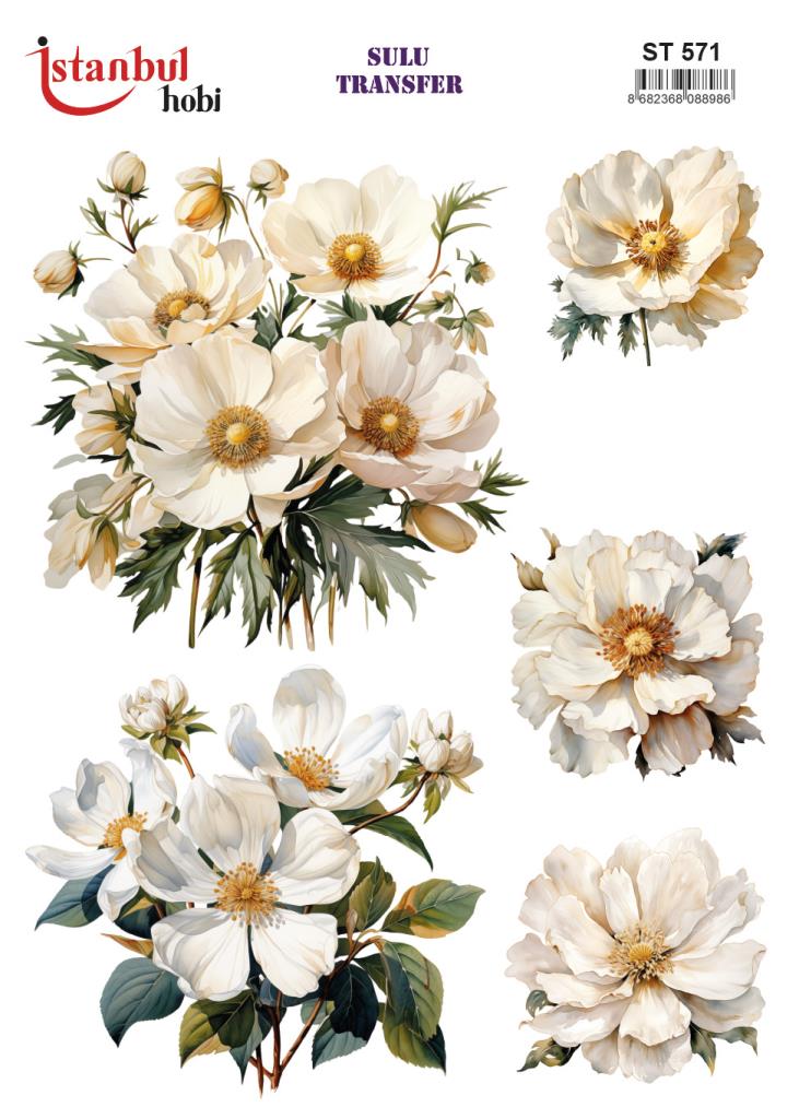 Sulu Transfer Kağıdı 25x35cm ST-571