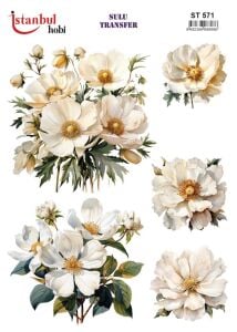 Sulu Transfer Kağıdı 25x35cm ST-571