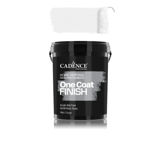 Cadence One Coat Finish OCF31 Beyaz Akrilik Duvar Boyası 2.5 Litre