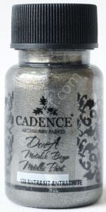Cadence Dora Metalik Boya 138 Antrasit 50ML
