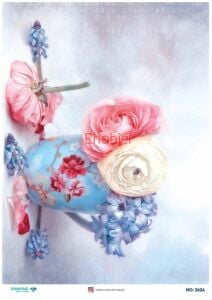 Diamond Pirinç Dekopaj Kağıdı - 2624