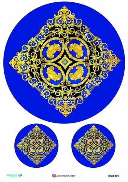 Diamond Pirinç Dekopaj Kağıdı - 5209