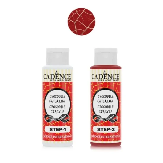 Cadence Crocodile Çatlatma C1003 Kırmızı