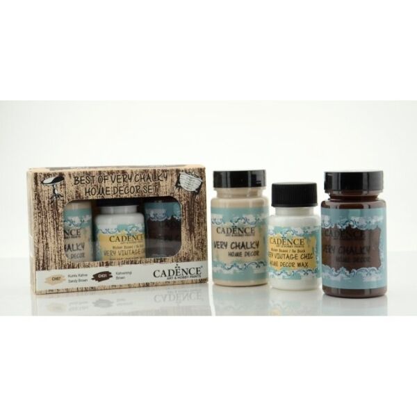 CH07-CH31 Kahvrengi ve Kumlu Kahverengi - Cadence Very Chalky Set 4