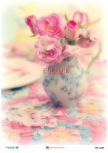 Diamond Pirinç Dekopaj Kağıdı - 2627