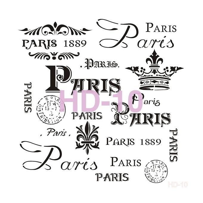 HD10 Cadence Home Dekor Stencil 45x45