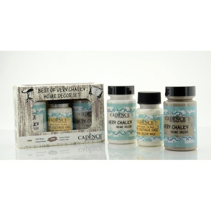 CH04-CH08 Antik Beyaz ve Fransız Keteni - Cadence Very Chalky Set 2