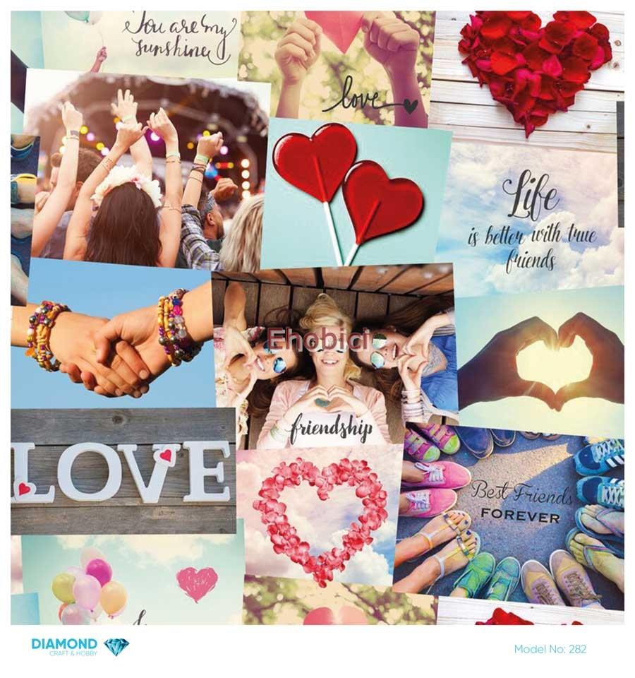 Diamond Pirinç Dekopaj Kağıdı - 282 - 30x30