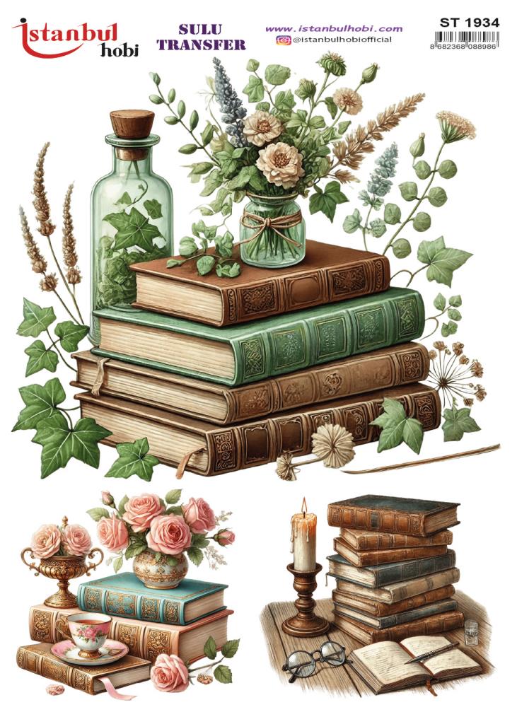 Sulu Transfer Kağıdı 25x35cm ST-1934