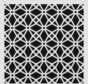 Ardışık Desen Stencil Şablon (30x30) R-066