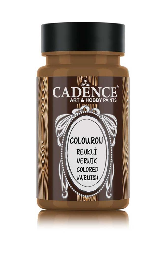 Cadence Renkli Vernik 90ml CV12 Açık Ceviz