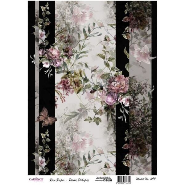 Cadence Pirinç Dekopaj Kağıdı - Model 599
